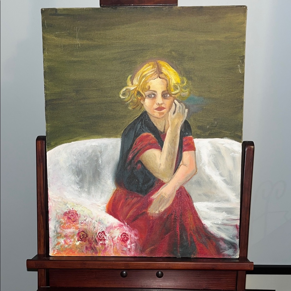 Original Fine Art piece by Maria Lucia Londoño 2010 Oil Canvas Technique